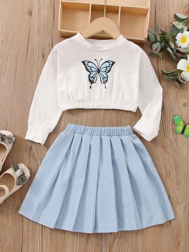 Girls Floral Cotton Dress