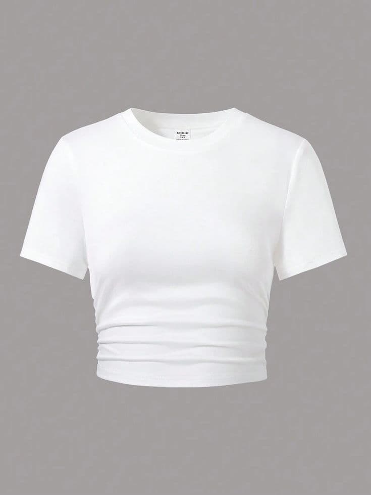 Silk-Blend Comfort Tee
